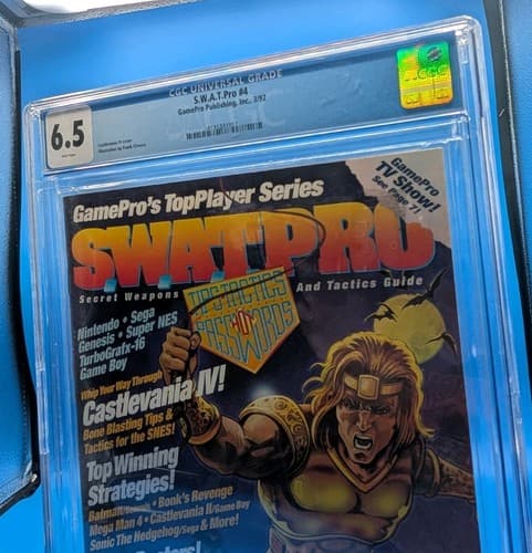 SwatPro Magazine - March 1992, Super Castlevania IV, Swat Pro, GamePro CGC 6.5 — photo 4