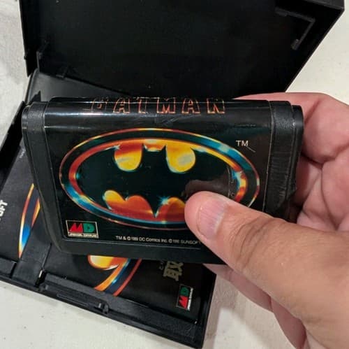 Batman (Sega Mega Drive Japan, 1990) Authentic Game Complete - US Seller — photo 8