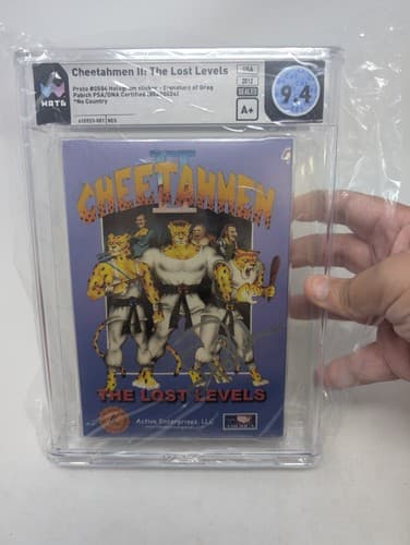 Cheetah Men II Lost Levels WATA 9.4 A+ 2012 Greg Pabich Signed — photo 2