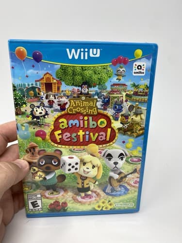 Animal Crossing: Amiibo Festival Nintendo Wii U Game Brand New + Factory Sealed