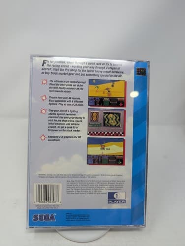Racing Aces - Sega CD - CIB Complete, Tested W/ Reg Card — photo 3
