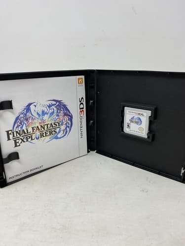 Final Fantasy Explorers Nintendo 3DS Complete Tested GameStop Promo Case Display — photo 4