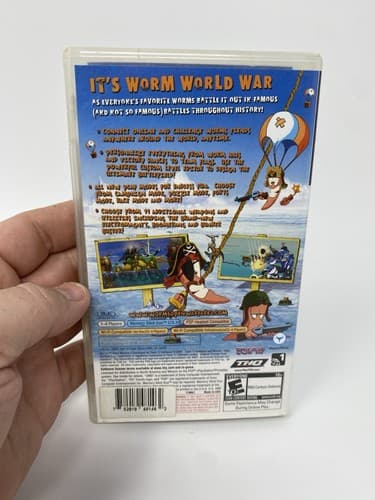 Worms 2 Open Warfare - Playstation Portable PSP, Complete In Box CIB — photo 8