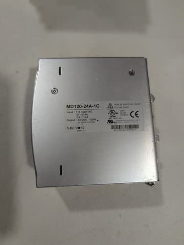 Micron MD120-24A-1C Power Supply 115 / 230VAC 2.8/1.4A — photo 4