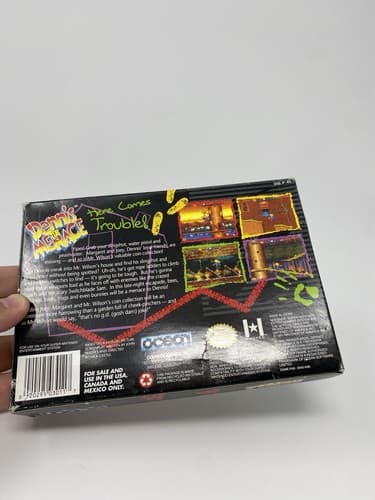 Dennis The Menace Super Nintendo Entertainment System Box Only No Game or Manual — photo 9