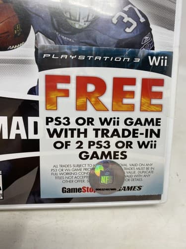 Nintendo Wii Video Game Lot Of 2 Games  Madden NFL 07 & 08 Ships Fast — photo 8
