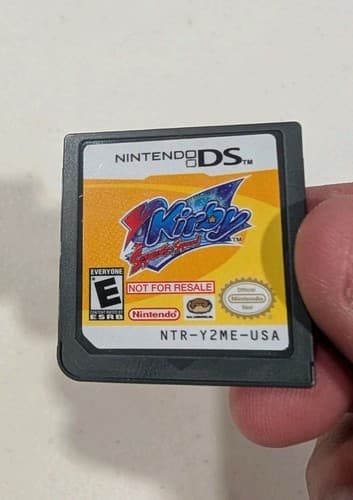 Kirby Squeak Squad NFR Not For Resale Nintendo DS Cart Demo — photo 2