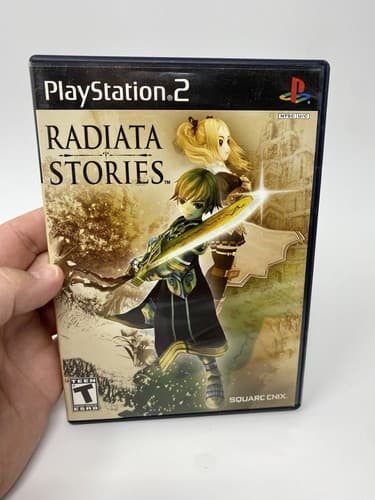 Radiata Stories (Sony PlayStation 2 - PS2, 2005) Case Only No Game READ
