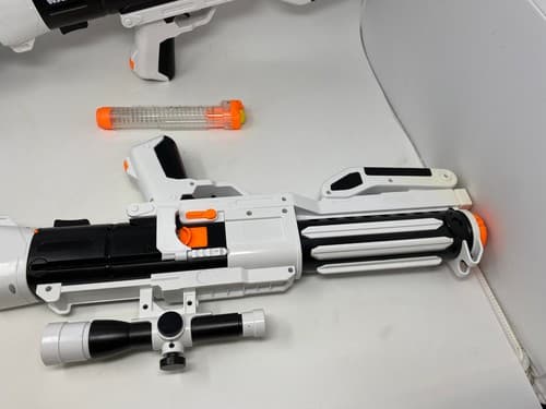 Lot of 2 STAR WARS Nerf Rival First Order Stormtrooper Blaster Rifle Gun Hasbro — photo 4