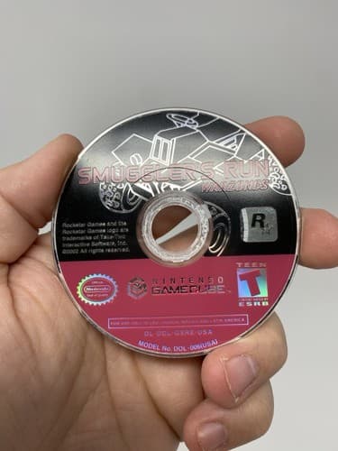 Smuggler's Run Warzones (Nintendo GameCube) Cleaned & Not Working For Repair — photo 2