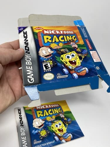 Nicktoons Racing (Nintendo Game Boy Advance GBA) Box Only No Game — photo 6