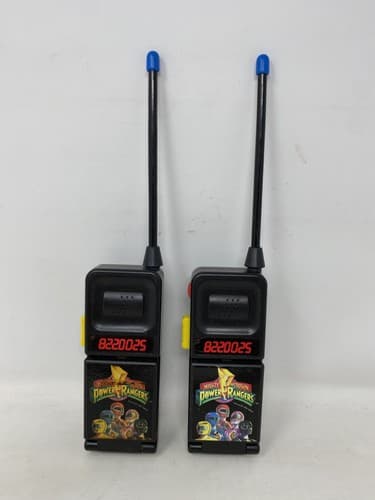 1994 Vintage Mighty Morphin Power Ranger Walkie Talkie Lot Of 2 — photo 2