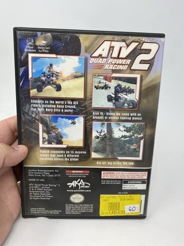ATV Quad Power Racing 2 Nintendo Game Cube Video Game No Manual — photo 5