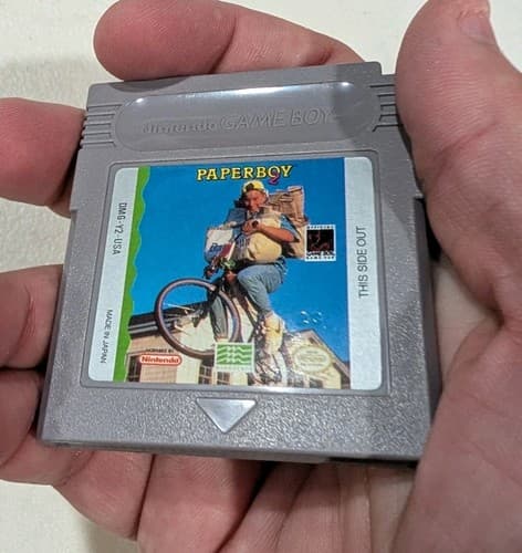 Paperboy 2 Nintendo Game Boy Original Authentic Tested Game Cartridge  — photo 5