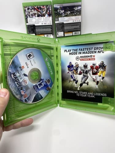 Madden NFL Game Lot of 5 (Microsoft Xbox One) 15 16 17 19 20 Brady Gronkowski — photo 6