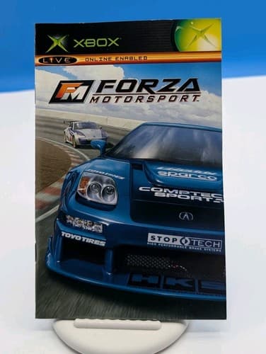 Forza Motorsport (Microsoft Xbox, 2005) CIB with Original Case & Manual — photo 4