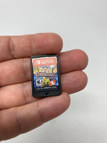 Carnival Games for Nintendo Switch - Cart  Only No Case or Manual Authentic — photo 2