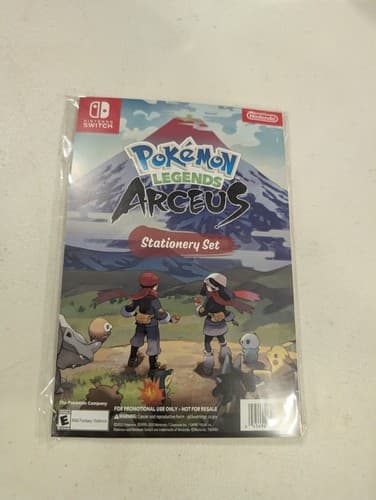 Pokemon LEGENDS ARCEUS Stationary Set Art Portfolio Promo Target Exclusive 2022