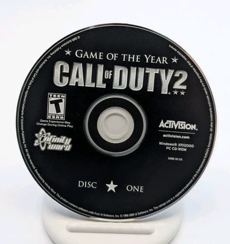 Call of Duty 2 (PC) – GOTY Edition Complete w/ Case, Manual & Discs — photo 5
