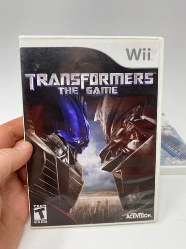 Lot of 2 Nintendo Wii Games - Transformers: The Game & Cybertron Adventures WORK — photo 2