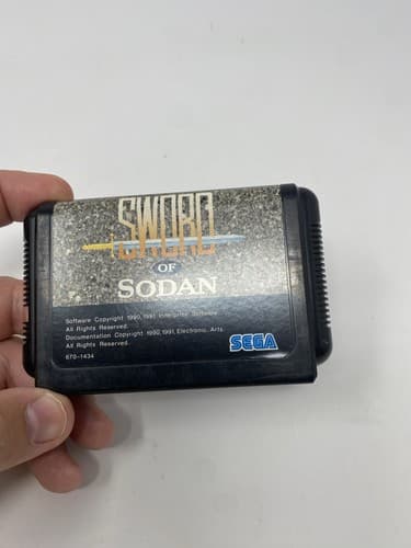 SWORD OF SODAN Mega Drive Sega Loose Cartridge Only Region NTSC/J US Seller — photo 3