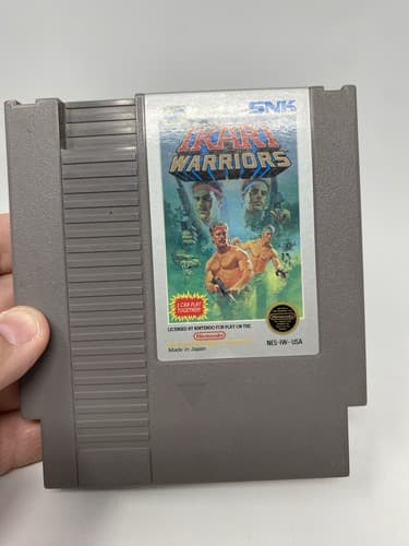 Ikari Warriors (Nintendo NES) 5 Screw Authentic Cleaned Tested Working — photo 3