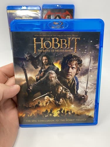 Blu-Ray Lot Of 4 Star Wars Force Awakens Guardians Galaxy Hobbit Batman Superman — photo 6