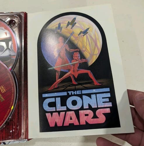 Star Wars: The Clone Wars - Season 1 (DVD, 2009, 4-Disc Set) — photo 5