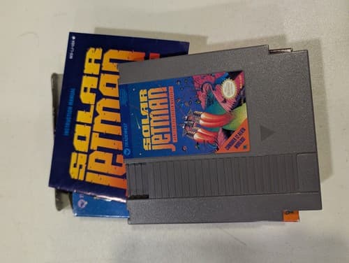 Solar Jetman: Hunt for the Golden Warpship for Nintendo NES CIB No Foam — photo 8