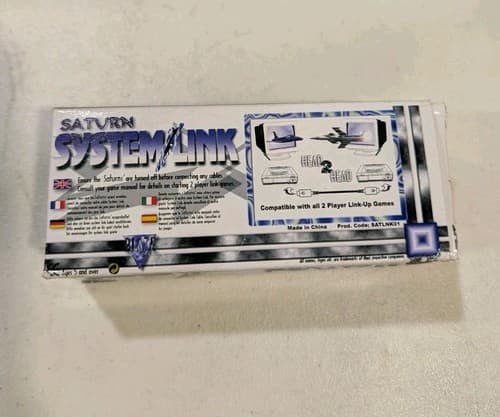 Sega Saturn System Link 2 Player Link Cable Blaze — photo 3