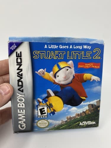 STUART LITTLE 2 NINTENDO GAMEBOY ADVANCE GAME CIB SHIPS FAST