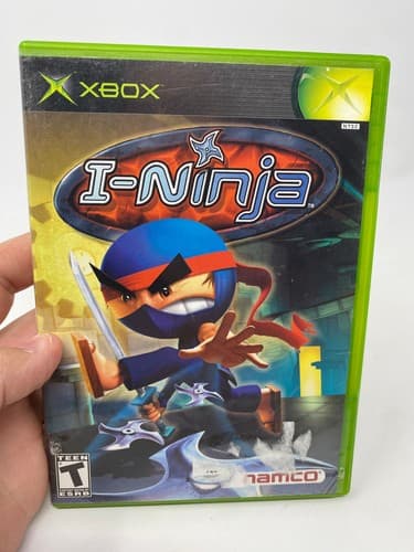 I Ninja (Microsoft Xbox , 2003) Authentic, Complete w/ Manual CIB Tested
