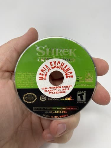 Shrek: Extra Large (Nintendo GameCube, 2002) Disc Only Loose Tested Authentic