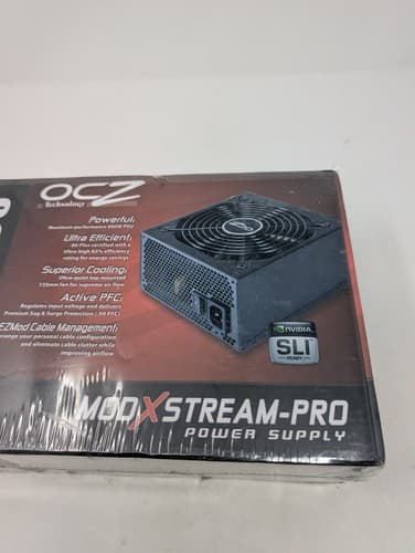 OCZ Mod X Stream-Pro 600W Power Supply Brand New Sealed — photo 3