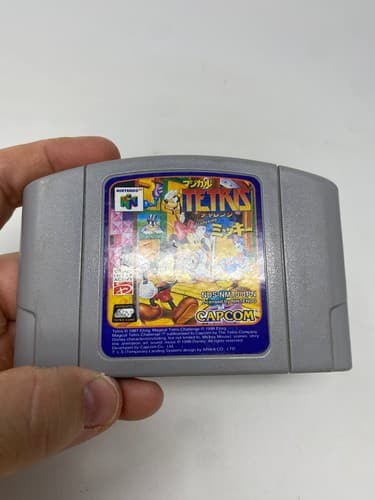 Magical Tetris Challenge Mickey Nintendo 64 N64 Japan Import Cartridge Only — photo 3