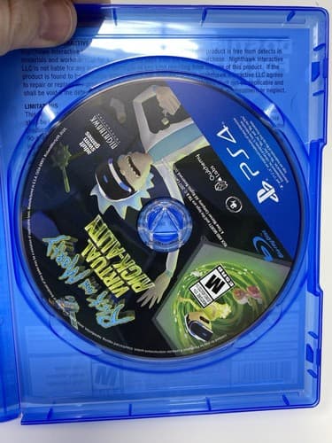 Rick and Morty Virtual Rick-Ality (PlayStation 4, 2018) Tested Ships Fast — photo 5