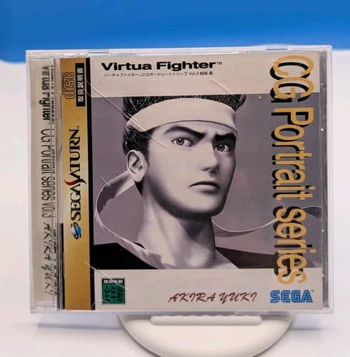 Virtua Fighter CG Portrait Series Vol. 3  Sega Saturn SS Japan Import US Seller