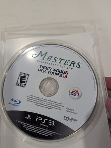 Masters Collectors Edition and Tiger Woods PGA Tour 13 PS3 PlayStation 3 CIB — photo 4