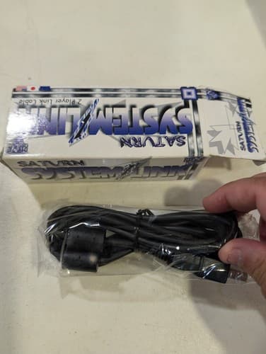 Sega Saturn System Link 2 Player Link Cable Blaze — photo 6