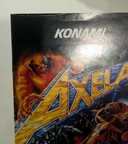 Axelay Manual for Super Nintendo (SNES) Manual Only — photo 3