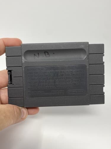 Official Nintendo SNES Cleaning Kit OEM 1991 Super Nintendo Cartridge Only #1