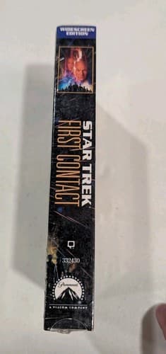 STAR TREK FIRST CONTACT WIDESCREEN VHS Sealed w/ Lenticular Cover Paramount 1997 — photo 8