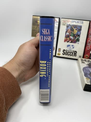 Sega Genesis Lot Of 5 BOX ONLY Madden NBA Jam PGA Tour Buster Boxing Soccer — photo 4