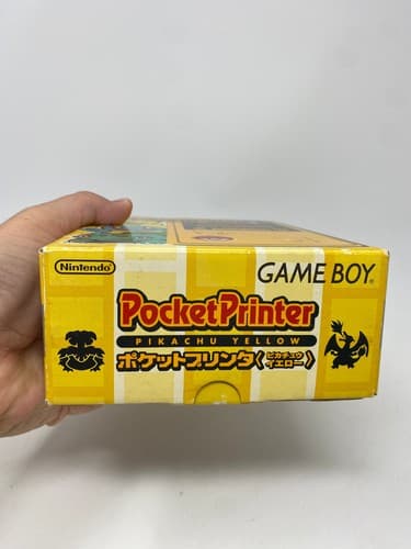 Nintendo Game Boy Pocket Printer Pikachu Yellow Camera Tested Japan — photo 8