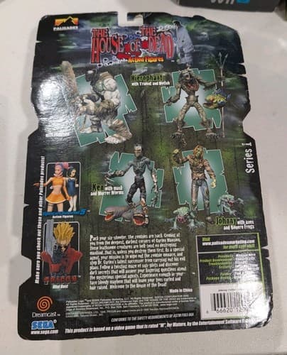 THE HOUSE OF THE DEAD ACTION FIGURES SERIES 1 JOHNNY WITH AXES AND... PALISADES — photo 2