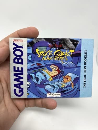 Ren & Stimpy Show: Space Cadet Adventures (Nintendo Game Boy, 1992) Manual Only