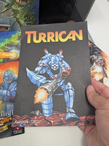 Turrican Collector’s Edition- Nintendo Switch Brand New Sealed W/ Extras — photo 2