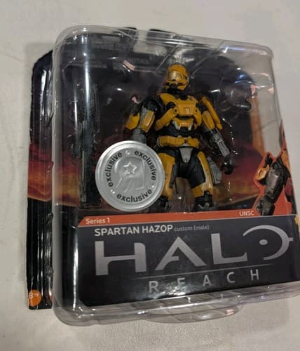 Gold Spartan Hazop Custom Male Series 1 Halo Reach Toys R Us Exclusive NIB — photo 2