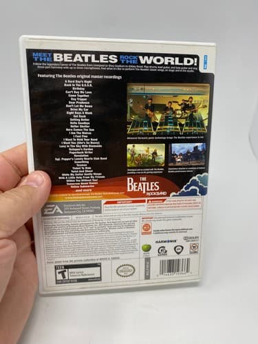Wii Game - The Beatles Rock Band Complete In Box CIB Tested — photo 5