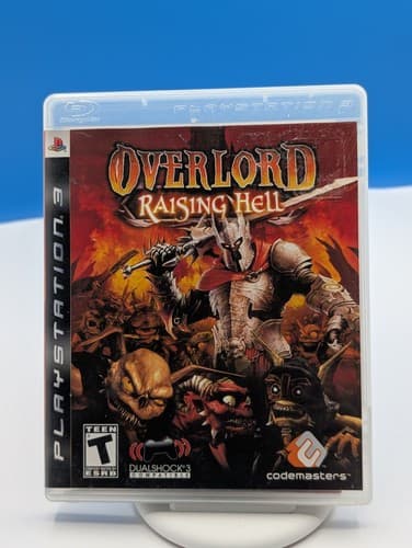 Overlord: Raising Hell (Sony PlayStation 3, 2008) Complete W/ Manual TESTED